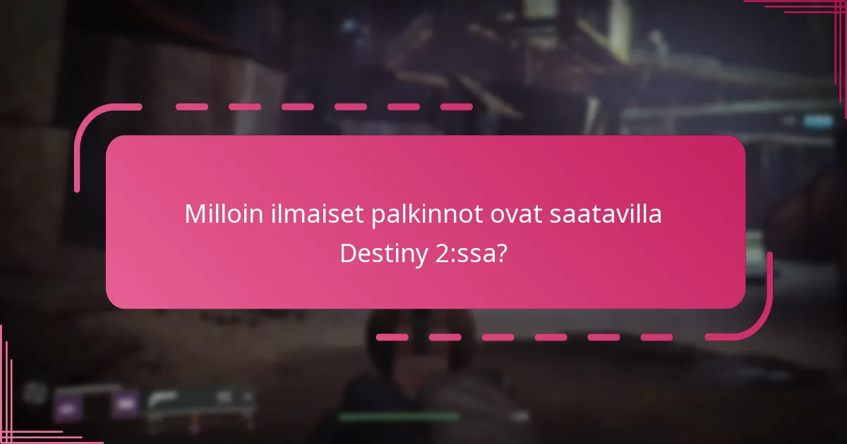Kuinka pelaajat voivat lunastaa ilmaisia palkintoja Destiny 2:ssa?